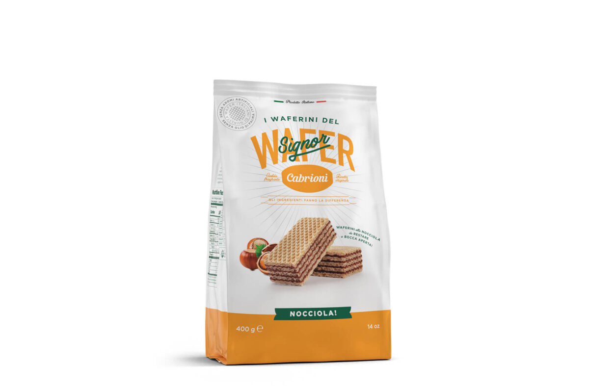 Waferini alla nocciola