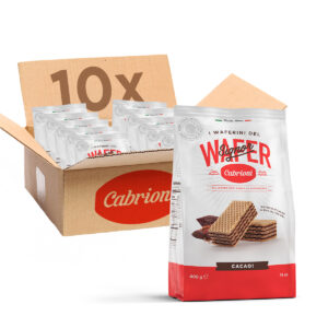 Waferini al cacao - 10 pack X 400 gr.