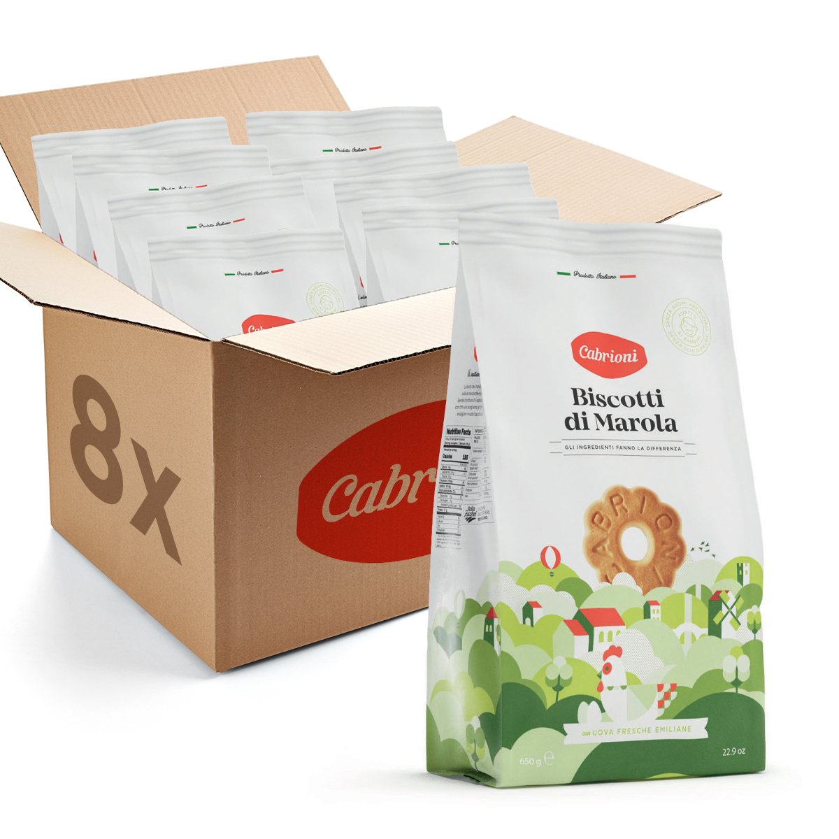 Biscotti di Marola - Pack of 8