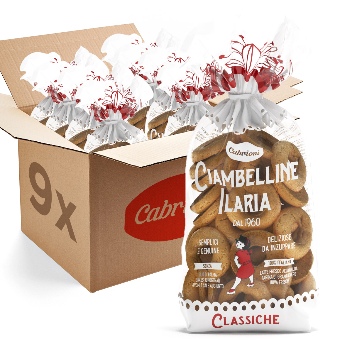 Classic Ciambelline - Pack of 9