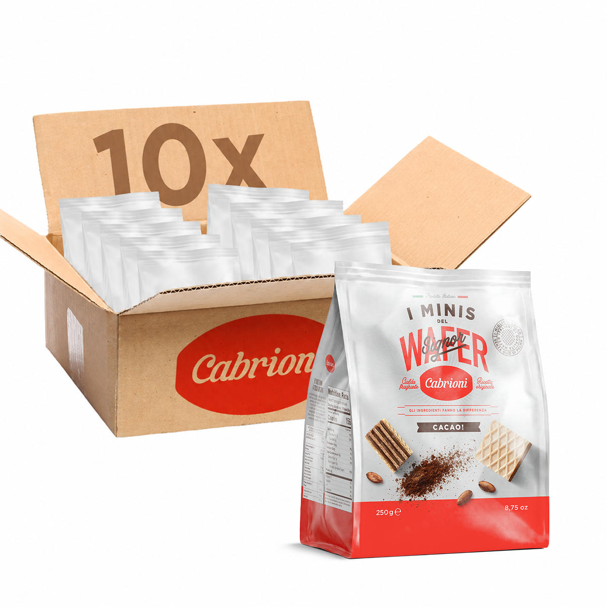 Minis Cocoa - Pack of 10 x 250 gr.
