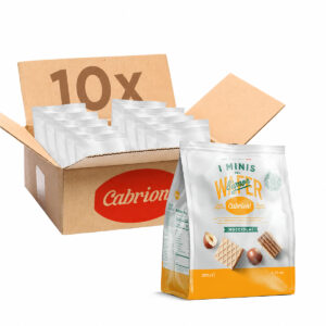 Minis Hazelnut - Pack of 10 x 250 gr.